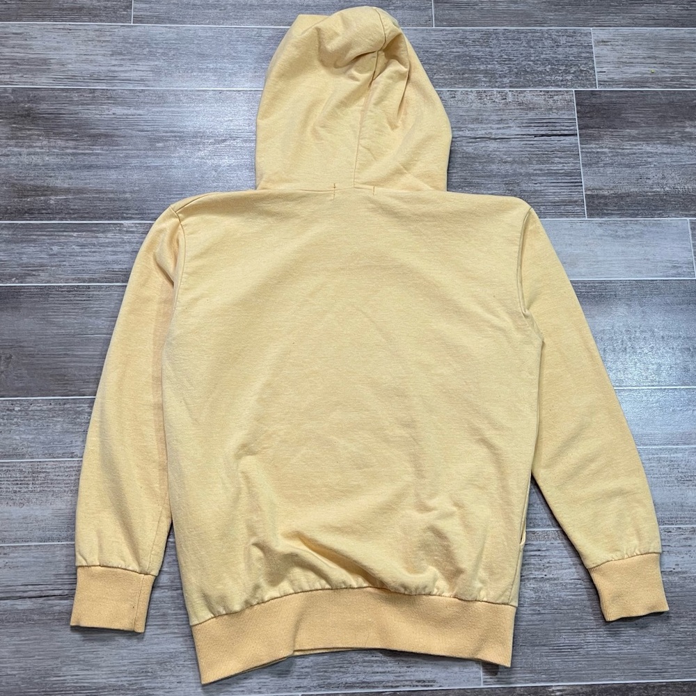 Taz Looney Tunes Surfing Legends Hoodie Lightweight Yellow - Picture 2 of 5